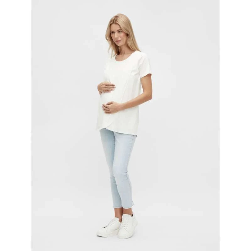 Mamalicious MLEMMA 2-i-1 Top - Hvid S