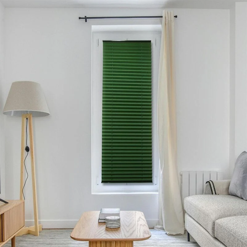 Plisse Germany harmonika roleta, 50 x 160 cm - tamnozelena