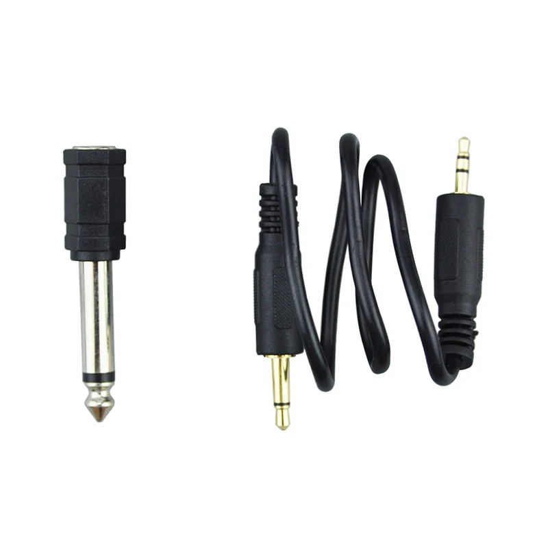 JJC Synhro kabl 6cm PC-3,5mm /+6,35mm adapter