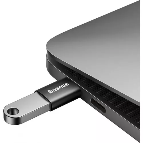 BASEUS INGENUITY USB-C NA USB- ADAPTER OTG (CRNI)