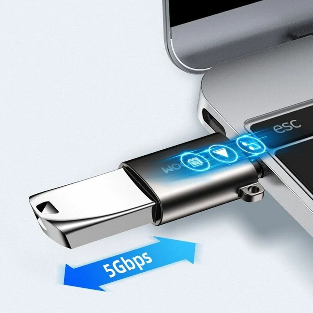 JoyRoom - OTG adapter (S-H151) - USB 3.2 Gen 1 na Type-C-prijenosni - crni