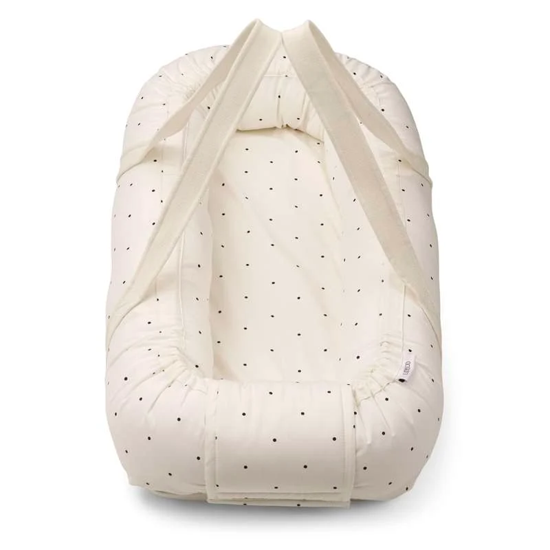 Liewood Gro Babynest/-lift - Classic Dot/Creme De La Creme | Non-Conductive & Removable