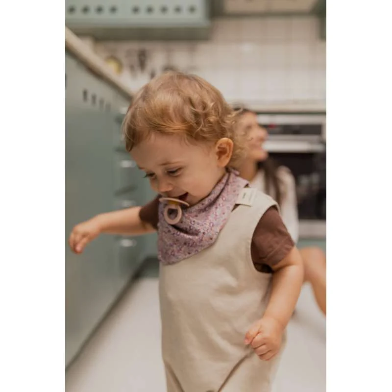 BIBS Dodaci - Bandana Marama za brisanje i Ogrlica za dude - Liberty - Eloise/Blush