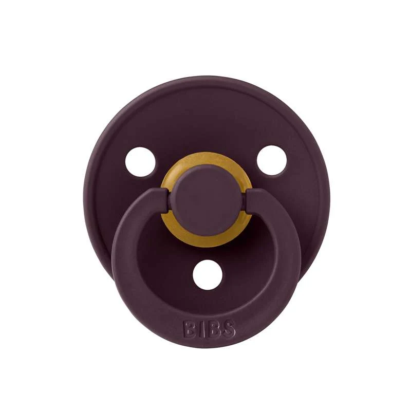BIBS Pacifier Colour Gumen Size 1 Plum