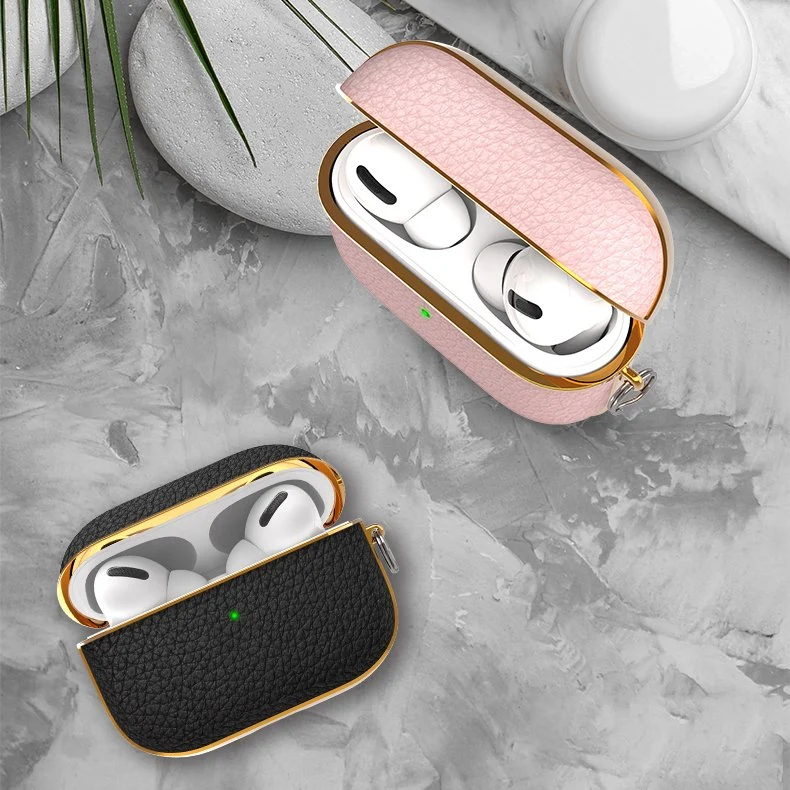 Torbica za Apple AirPods Pro slušalice Kingxbar- roza