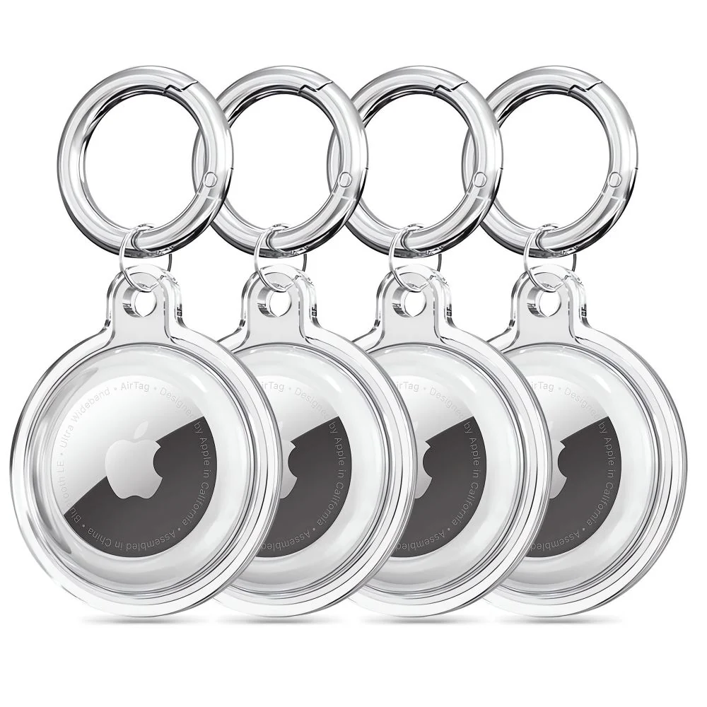 TECH-PROTECT ICON TORBICE ZA APPLE AIRTAG 1 / 2 PAKIRANJE 4 KOM. - prozirne