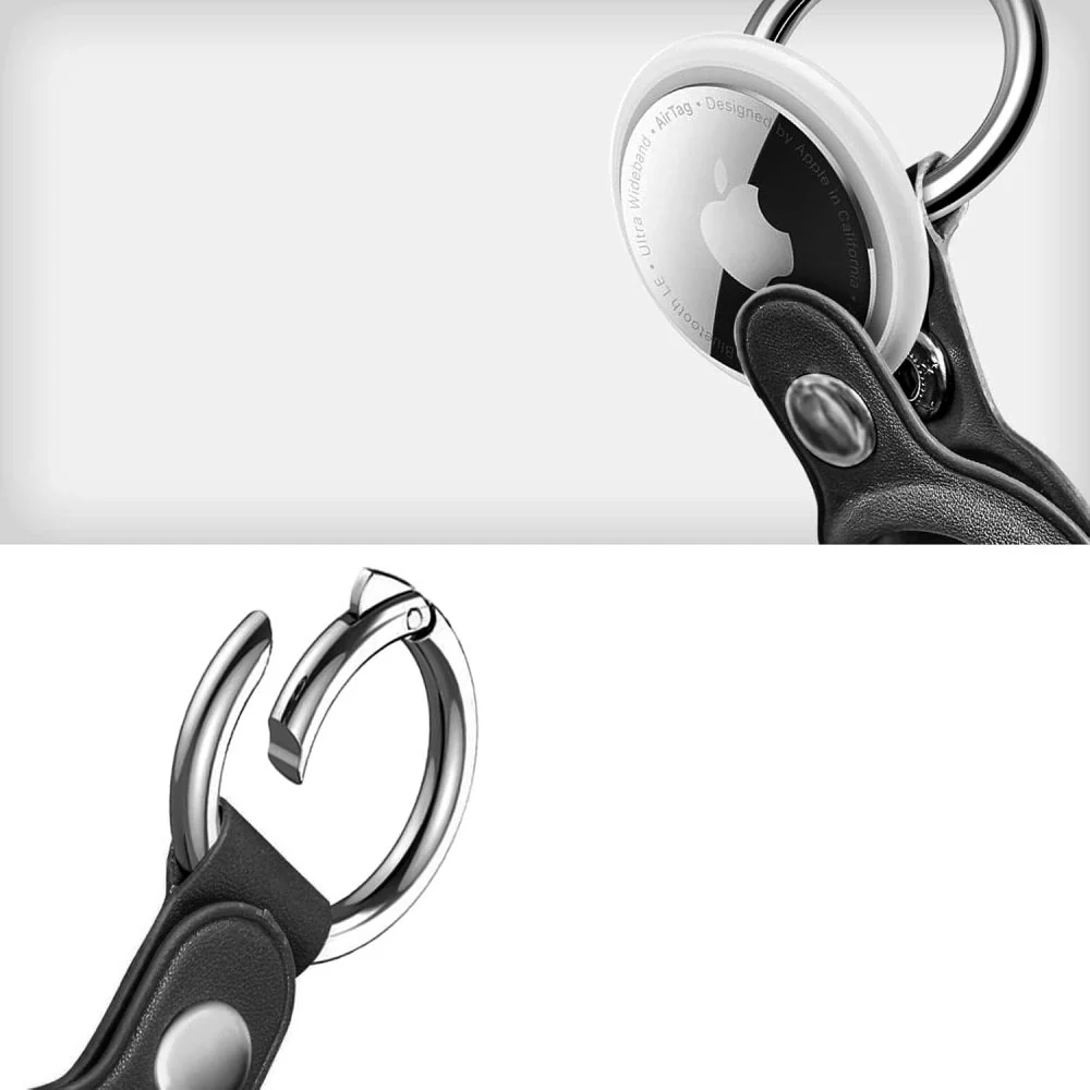 TECH-PROTECT NATURALFIT PRIVJESAK TORBICA ZA APPLE AIRTAG 1 / 2 – crna