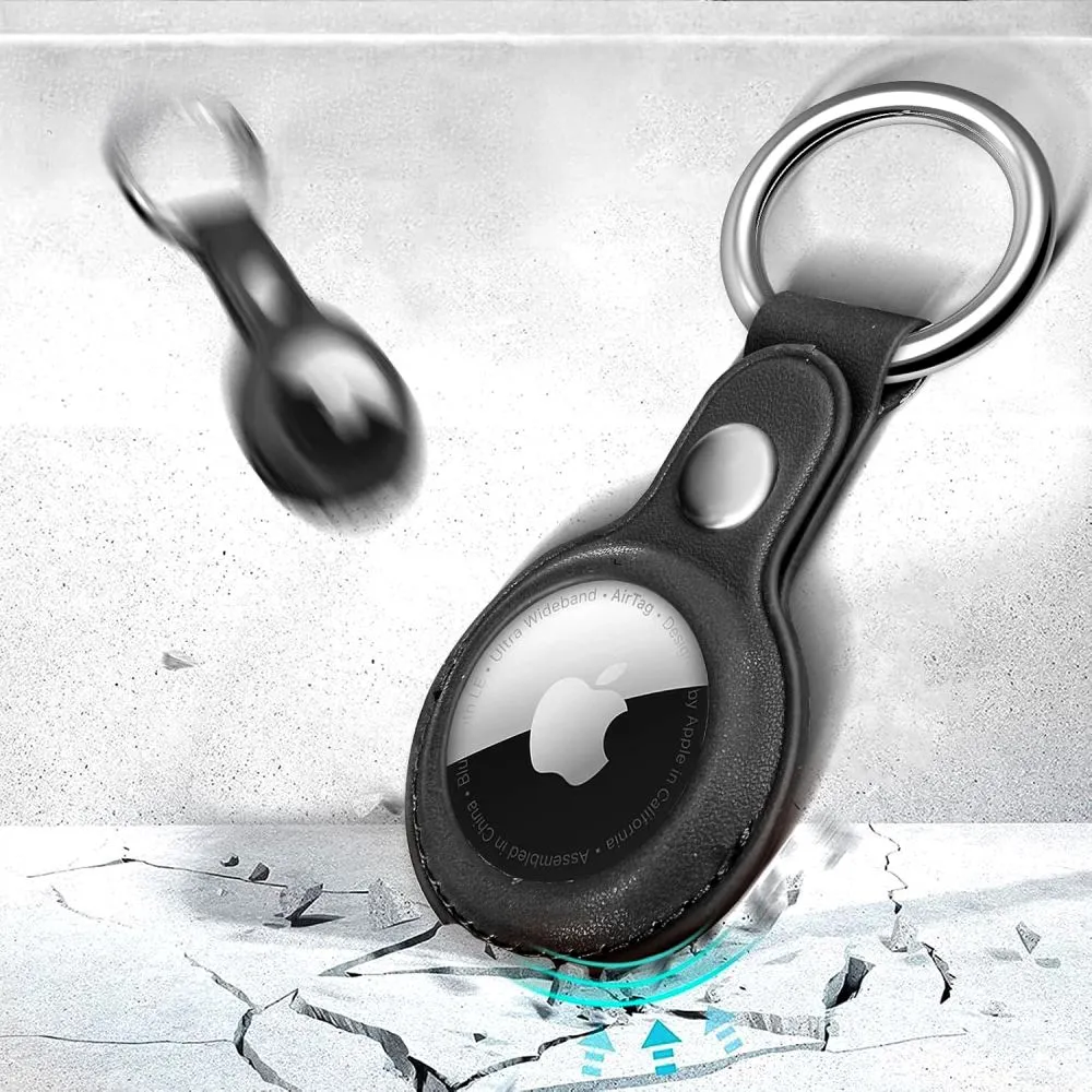 TECH-PROTECT NATURALFIT PRIVJESAK TORBICA ZA APPLE AIRTAG 1 / 2 – crna