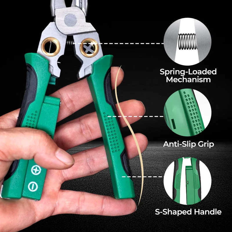 🔥8--1 Multi-Functional Wire Stripper Scissors Electrical Test
