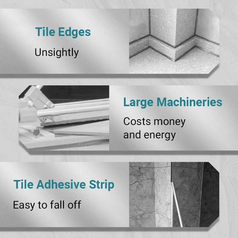 Angle Grinder Stand Tile 45° Chamfer Cutting