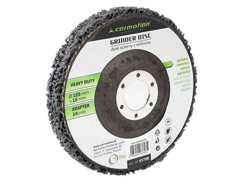 Netkani disk za uklanjanje hrđe, promjer 125 mm x 15 mm