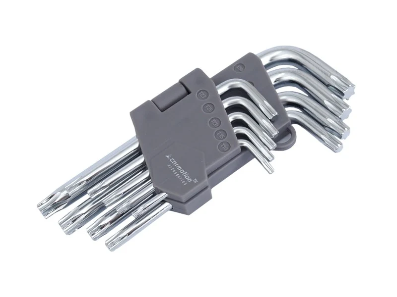 Torx ključevi 130 mm, T10-T50, 9 kom