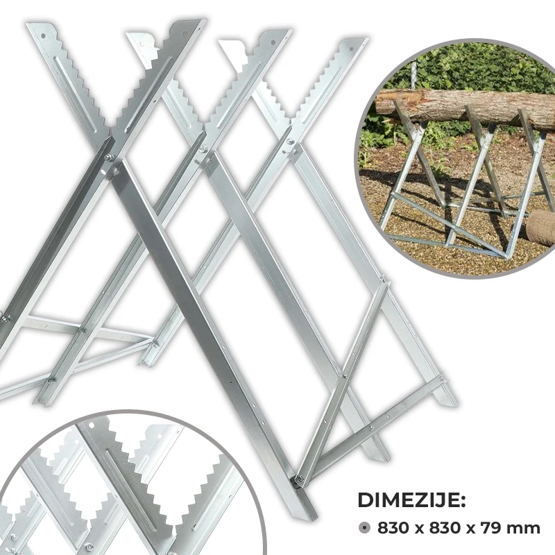 Univerzalni stolac za piljenje drva | 810mm do 100kg