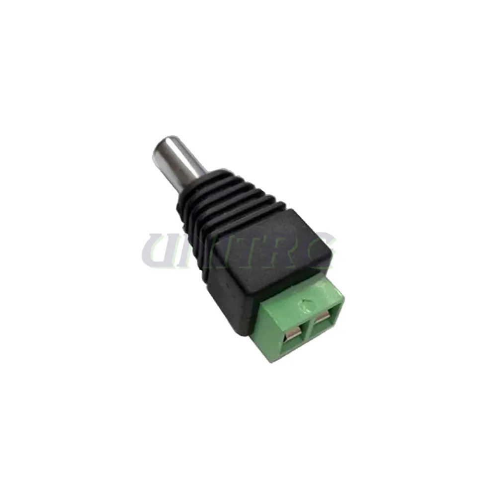 LED traka utikač DC 5x2,1mm sa stezaljkom