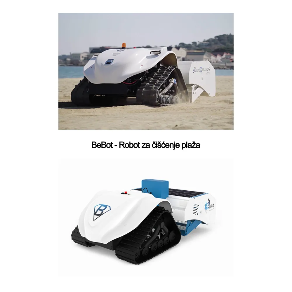 Robot čistač plaž BeBot