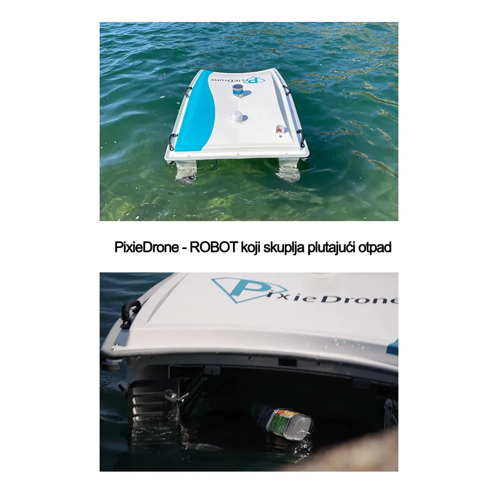 Robot čistač plaž PixieDrone