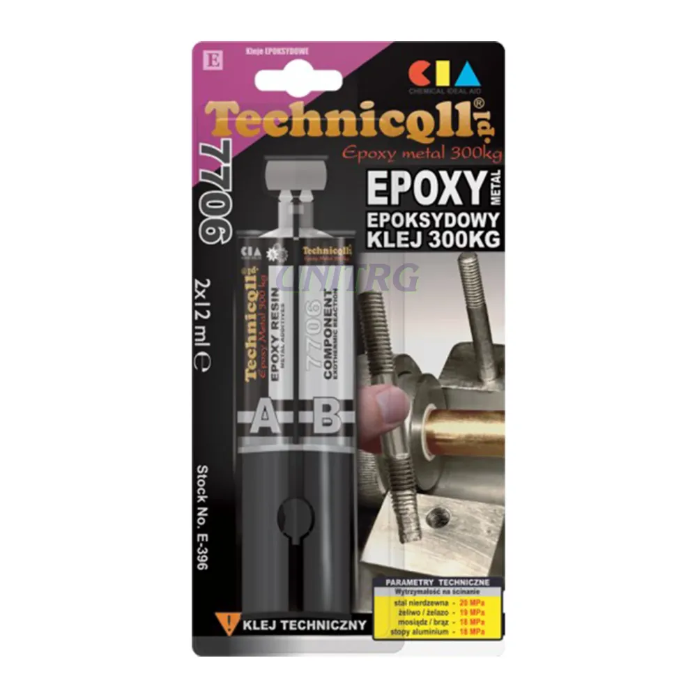 Technicqll E-396 Ljepilo Epok Metal 300kg 2x12ml