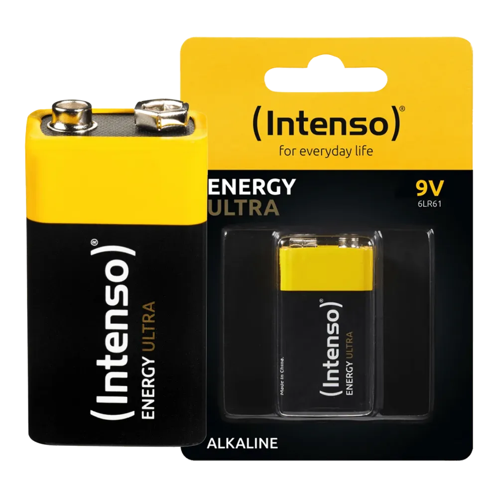 (Intenso) Baterija alkalna, 6LR61, 9 V, blister 1 komad - 6LR61 / 9V
