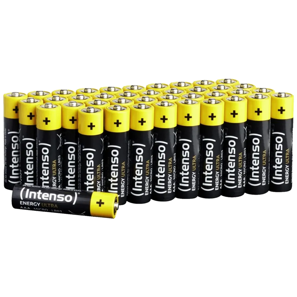 (Intenso) Baterija alkalna, AAA LR03/40, 1,5 V, blister 40 kom - AAA LR03 40pcs