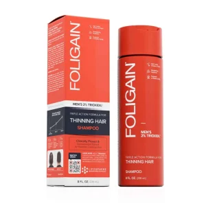FOLIGAIN šampon trostrukog djelovanja za prorijeđenu kosu za muškarce s 2% TRIOXIDIL®