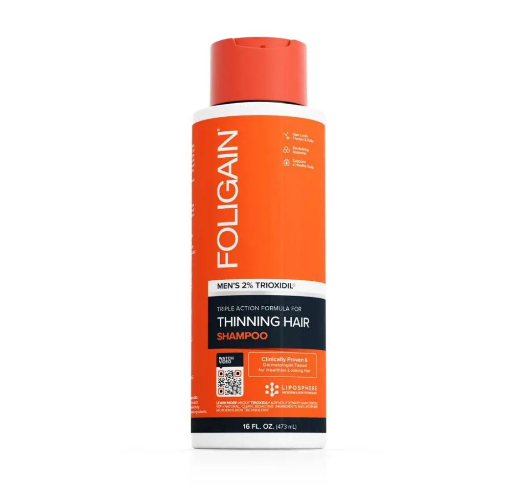 FOLIGAIN šampon trostrukog djelovanja za prorjeđenu kosu za muškarce s 2% TRIOXIDIL® 473ml