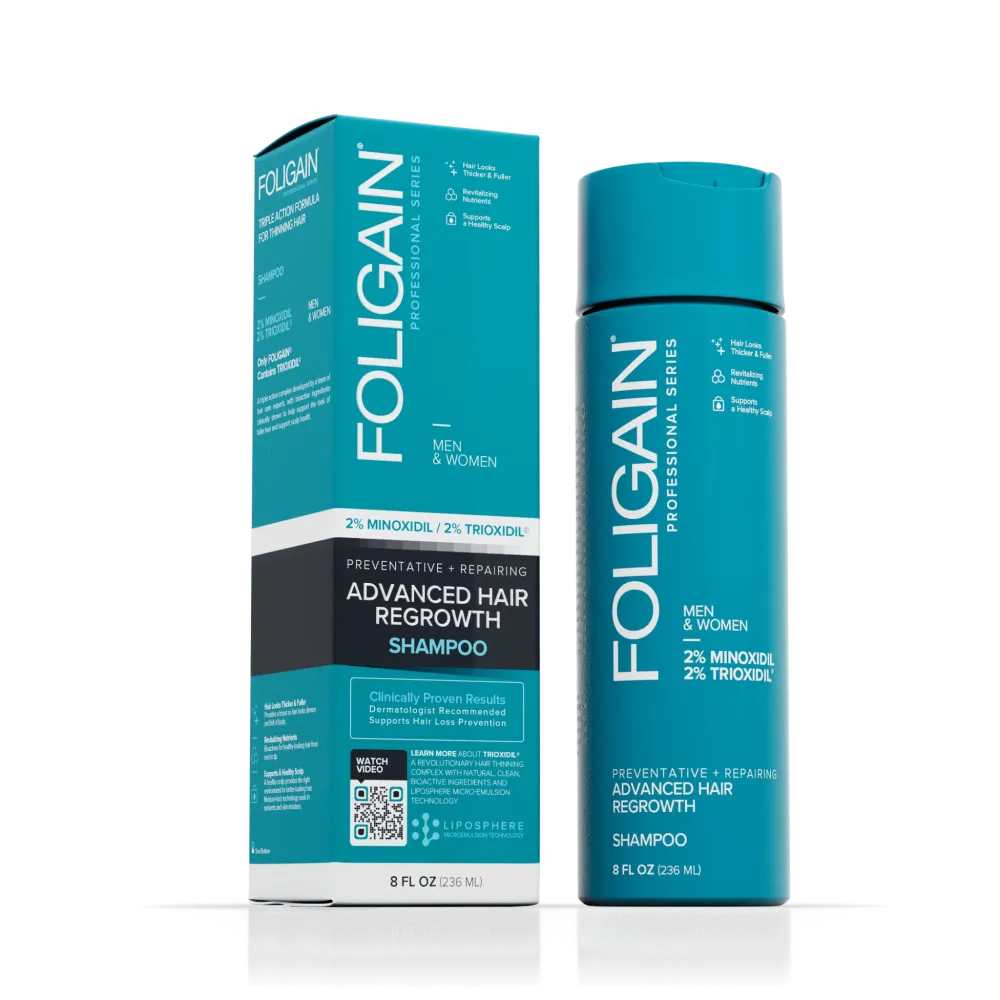 FOLIGAIN Napredni šampon za rast kose Minoxidil 2% + TRIOXIDIL® 2%