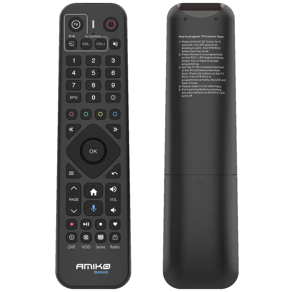 Amiko Prijemnik IPTV, Android OS, 2/16GB, 4K, WiFi, Bluetooth - A11 BLU