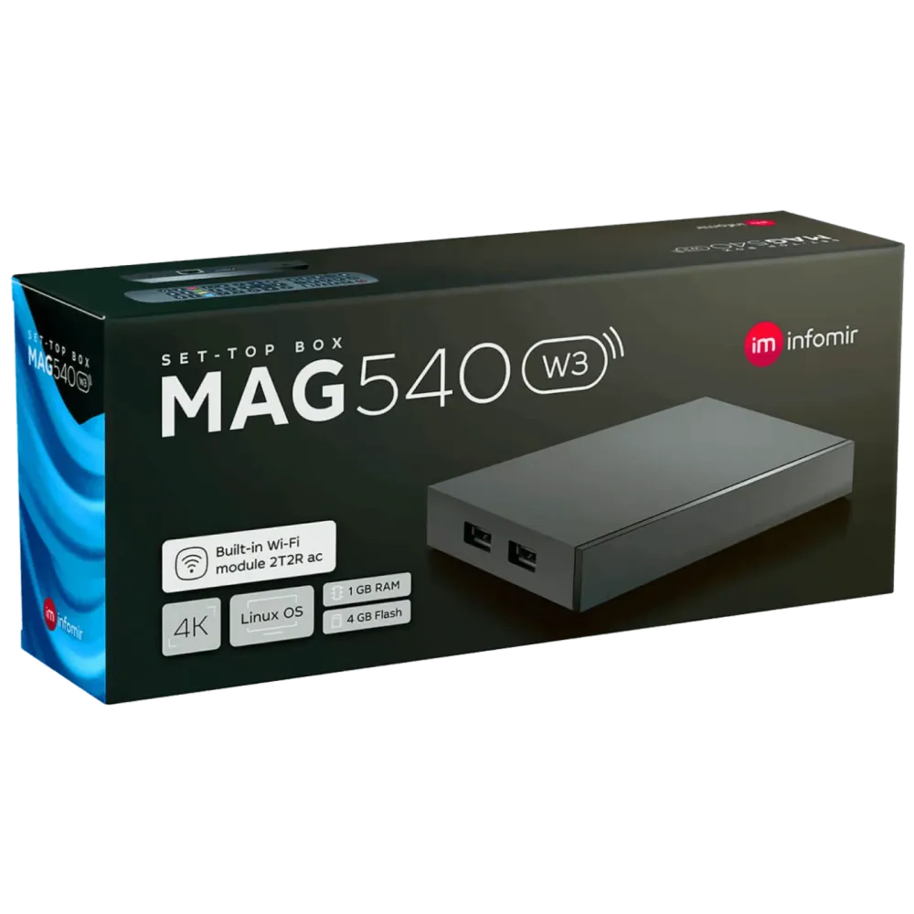 Mag Prijemnik IPTV za Stalker midlleware, WiFI - MAG 540 W3