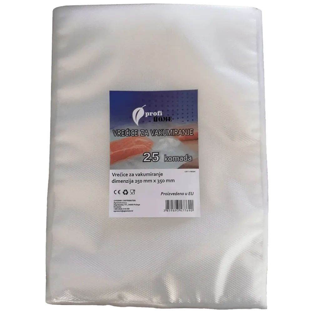 profi HOME Vrećice/Folije za vakumiranje, 250 x 350 mm, 25 kom - 497681