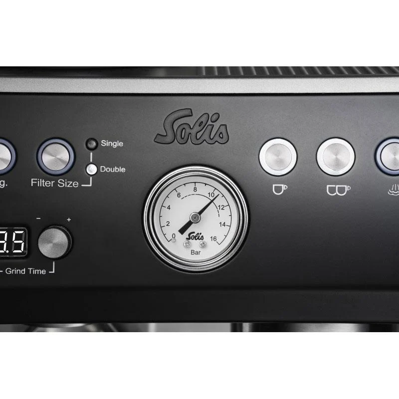 Solis Grind & Infuse Perfetta Black espresso aparat