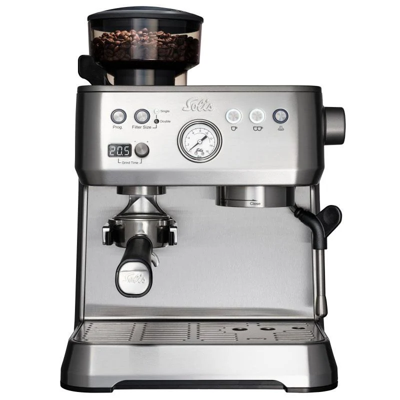 Solis Grind & Infuse Perfetta Silver espresso aparat