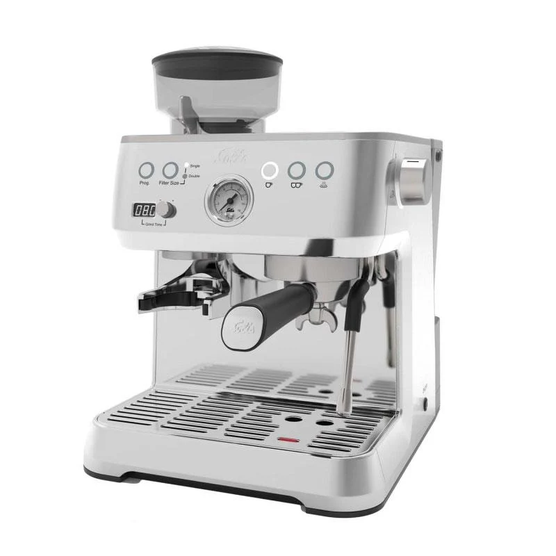 Solis Grind & Infuse Perfetta Silver espresso aparat