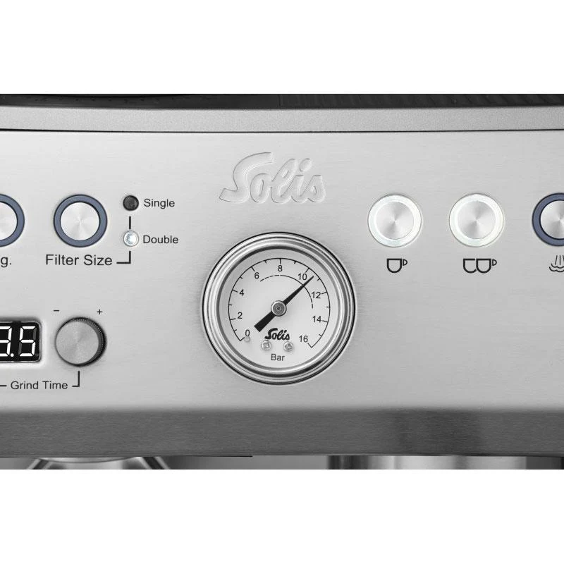 Solis Grind & Infuse Perfetta Silver espresso aparat
