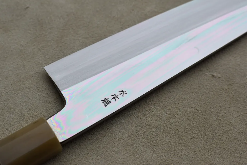 Kawamura Mizu-Honyaki Gyuto Shirogami #2 240 mm