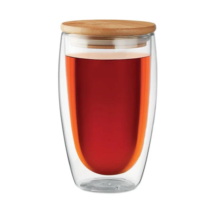 Čš sa dvostrukim stijenkama i poklopcem, 450ml