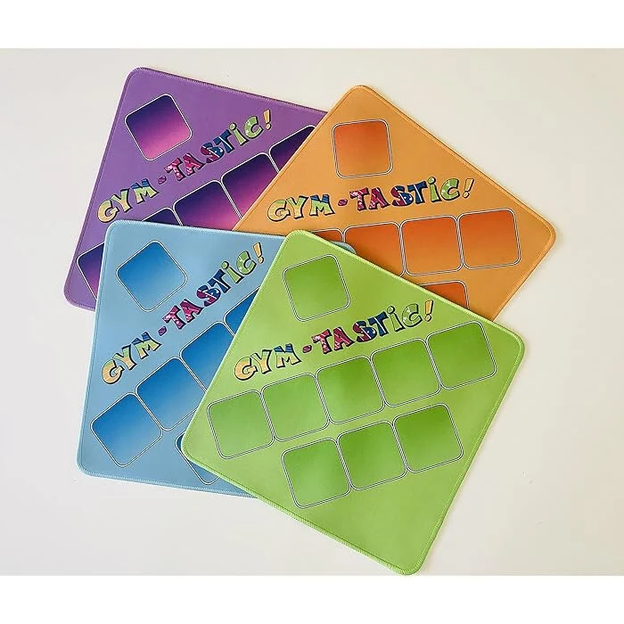 Gym Tastic podloga za miš – 28x28 cm, plava, s protukliznom podlogom