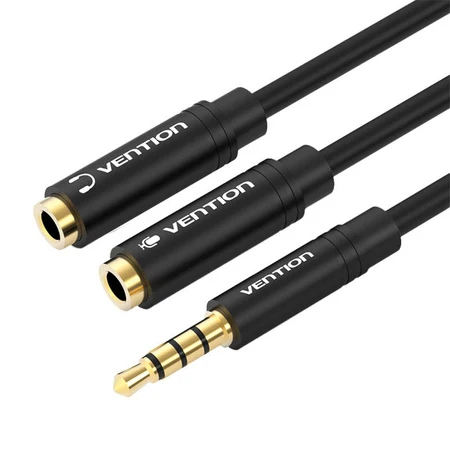 Vention BBVBY TRRS (M) 3,5mm spliter kabl na 2x 3,5mm (Ž)