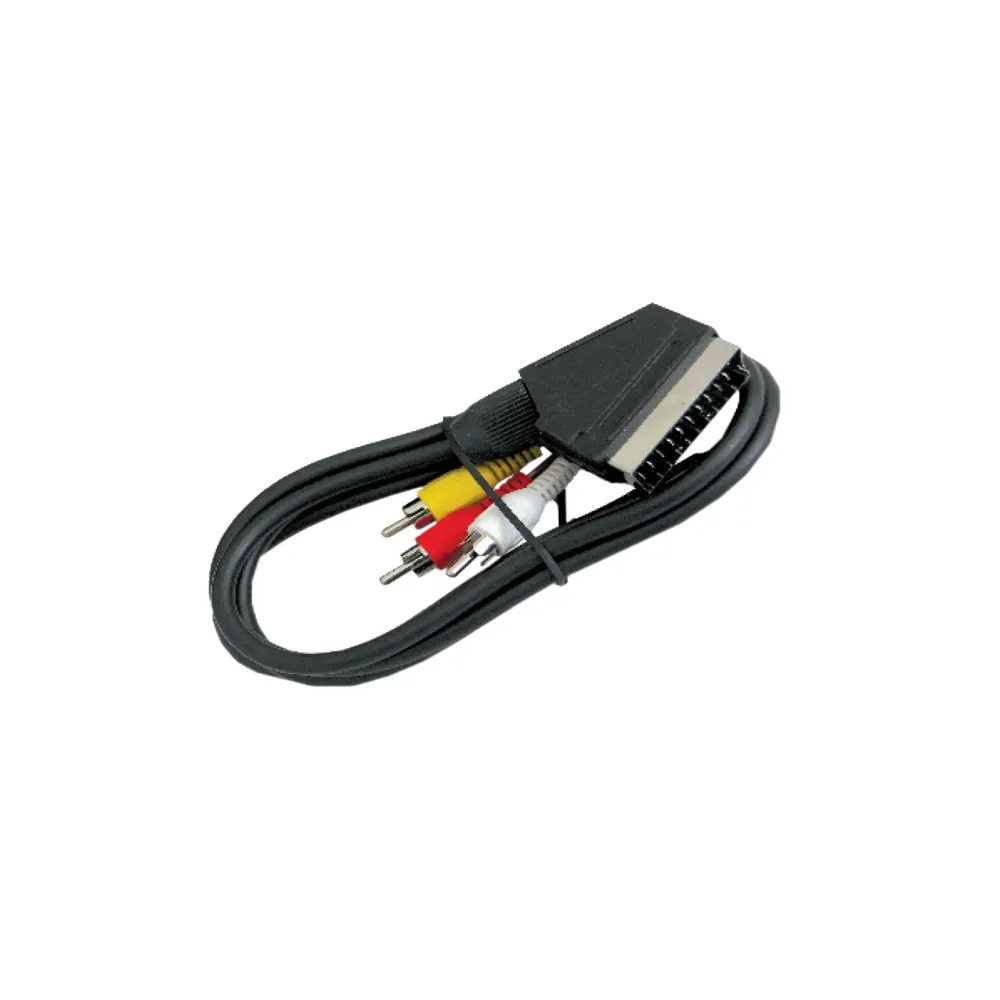 KSSC3 kabel scart-3xcinch 1,8