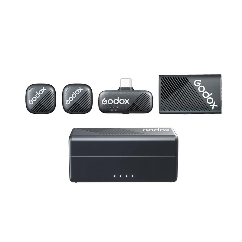 Godox Mikrofon Cube-C COMBO Kit 1 / Crni (za fotoaparat i mobitel)
