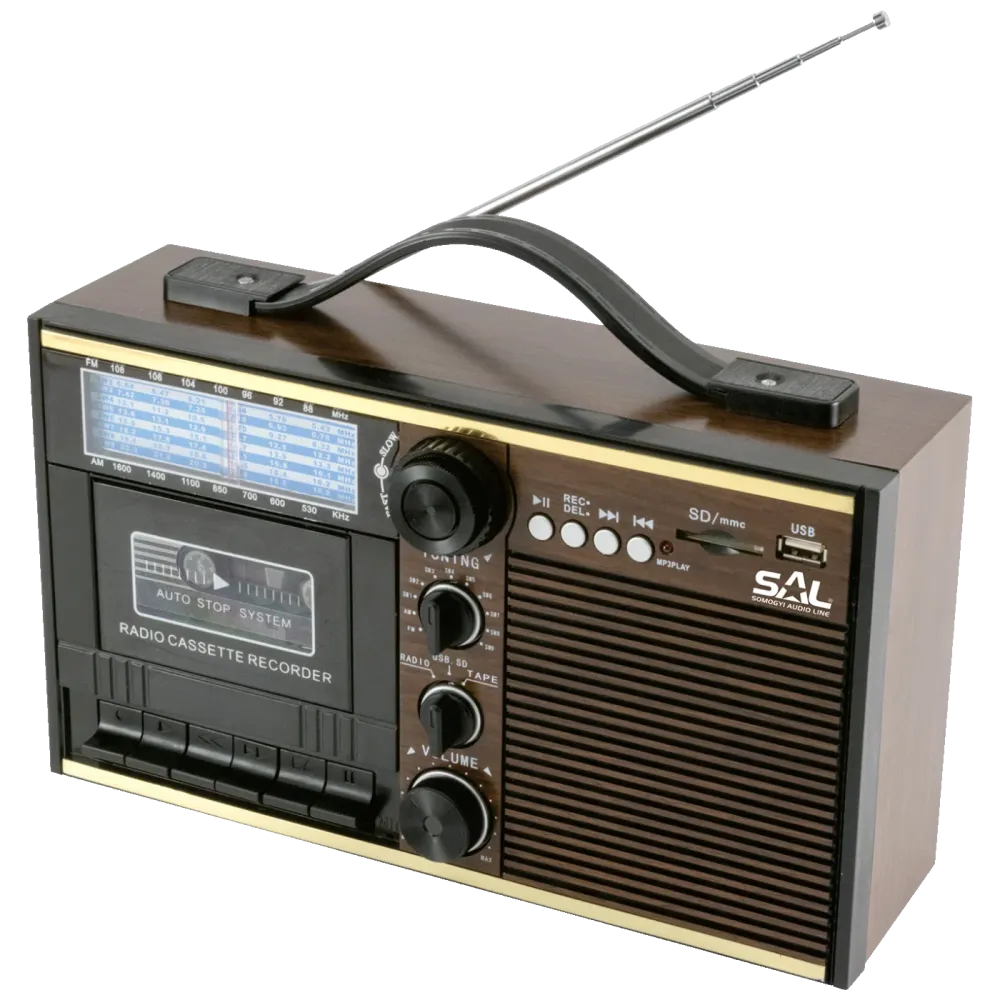 SAL Radio kazete prijemnik, Retro dizajn - RRT 11B