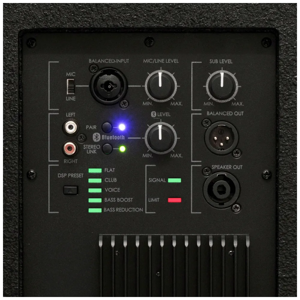 SAL Zvučna kutija, aktivna, bass/satelit, 800W / 400W, Bluetooth - PAS10W43S