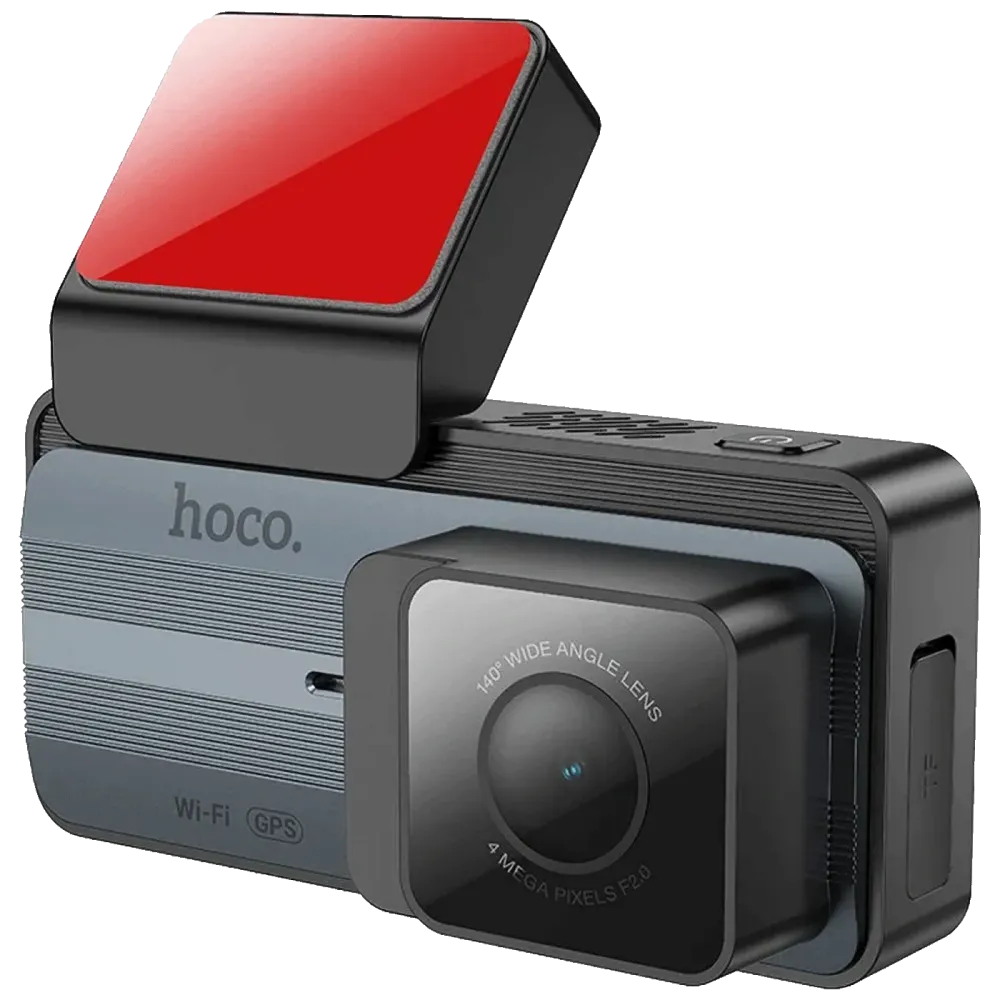 hoco. Auto kamera, 4 Mpxiel, Dual Camera, 2K, GPS, WiFi - DV12