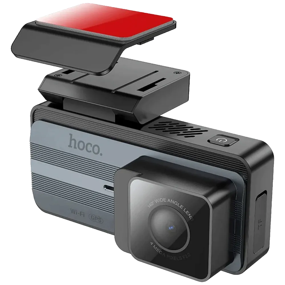 hoco. Auto kamera, 4 Mpxiel, Dual Camera, 2K, GPS, WiFi - DV12