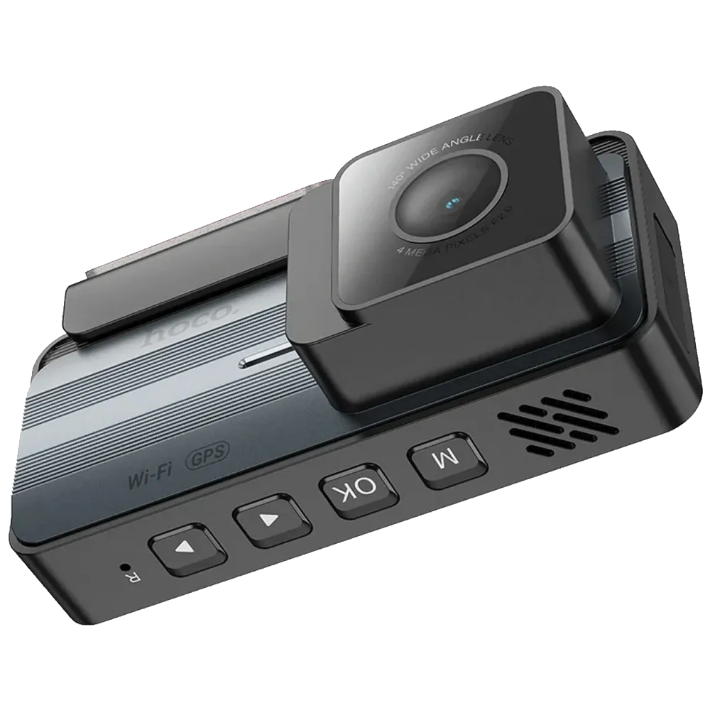 hoco. Auto kamera, 4 Mpxiel, Dual Camera, 2K, GPS, WiFi - DV12