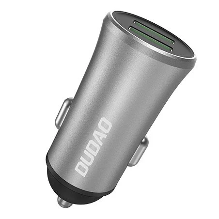 Auto punjač 2x USB 3.4A Kućište od aluminijske legure