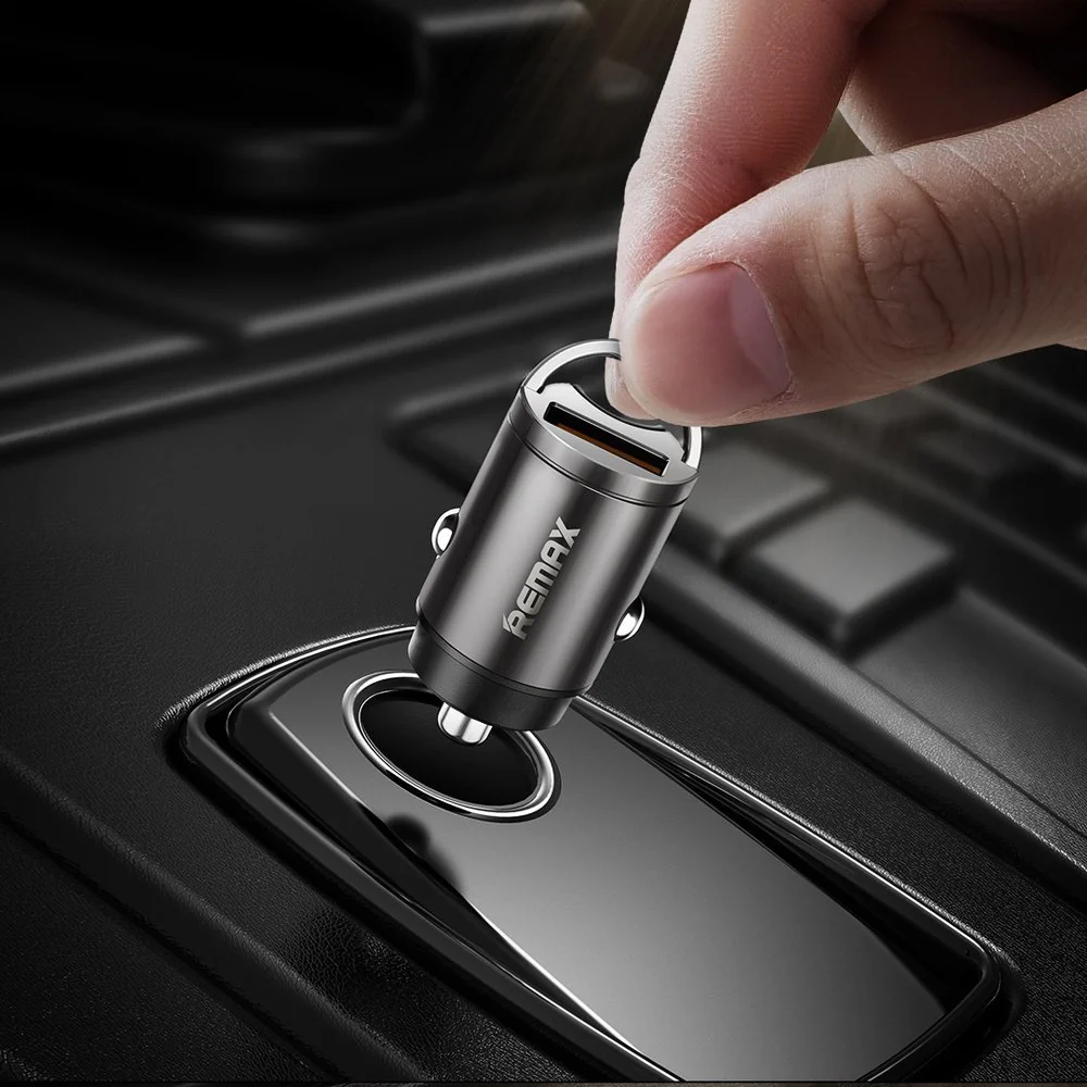 Remax Mini brzi Auto punjač USB Port 18W Power Delivery PD
