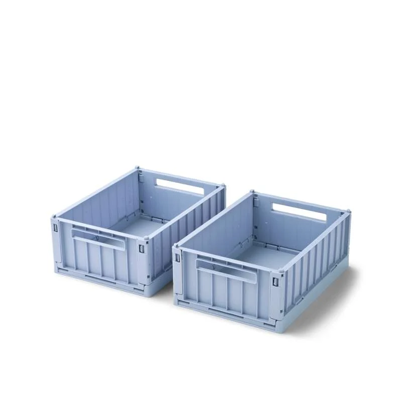 Liewood Weston Opbevaringsboks - 2-pak - Small - Dusty Lavender