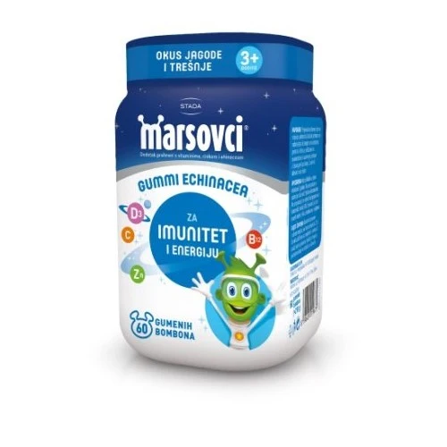 Marsovci Gummi Echinacea, 60 gumenih bombona
