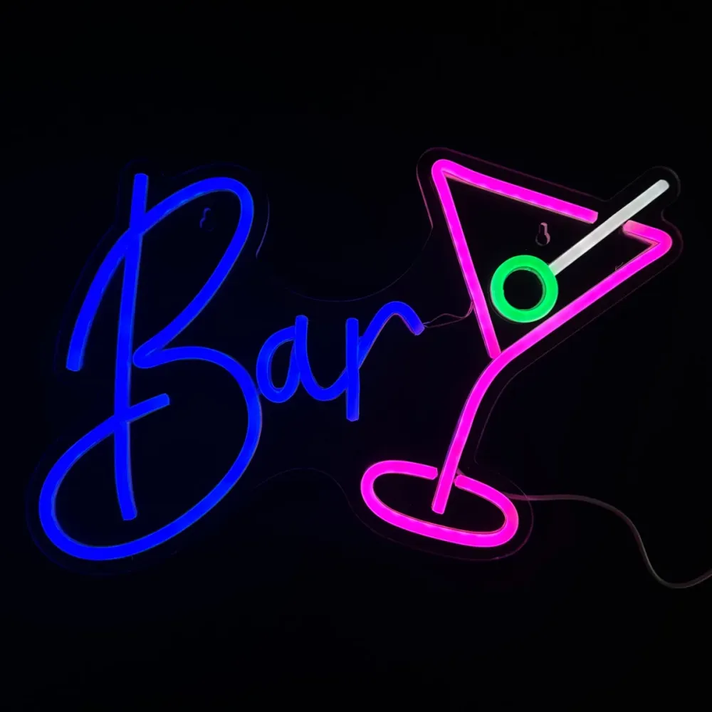 LED oznaka Bar USB 40x27cm