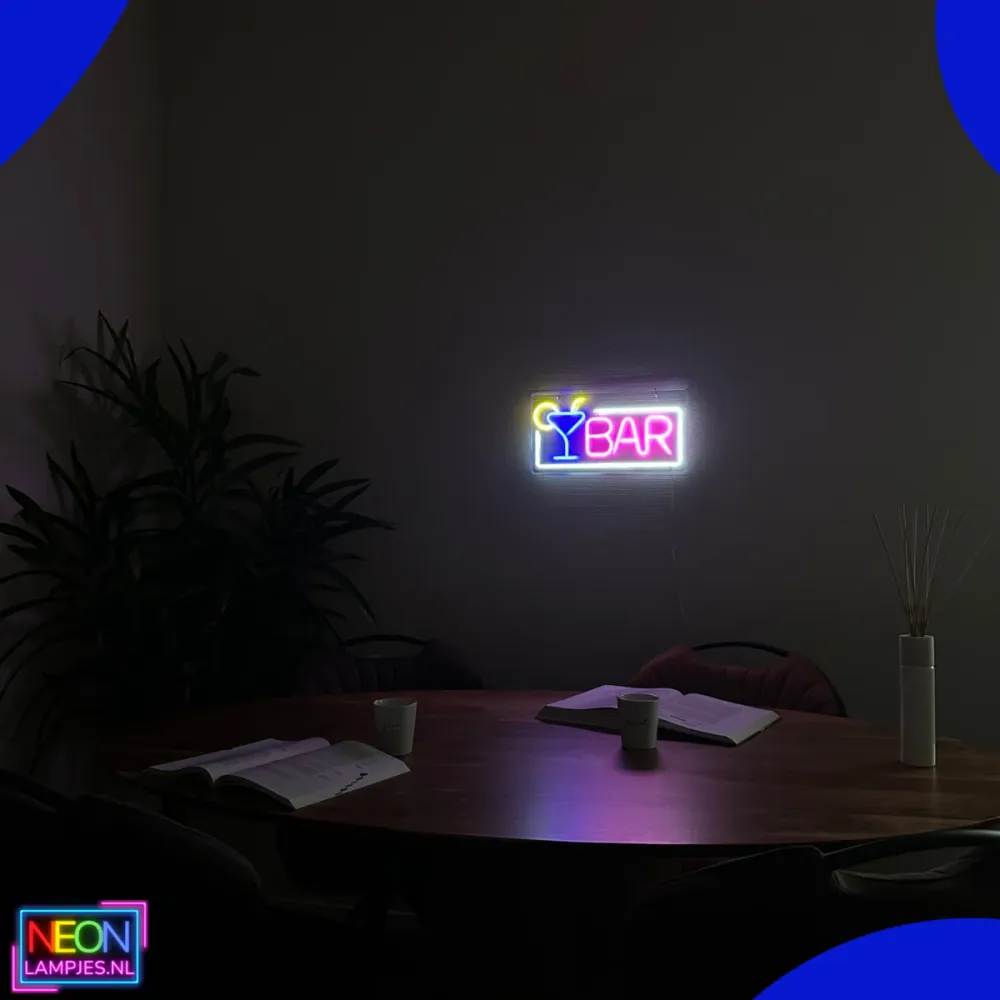 LED oznaka Bar pravokutna USB 42x22cm
